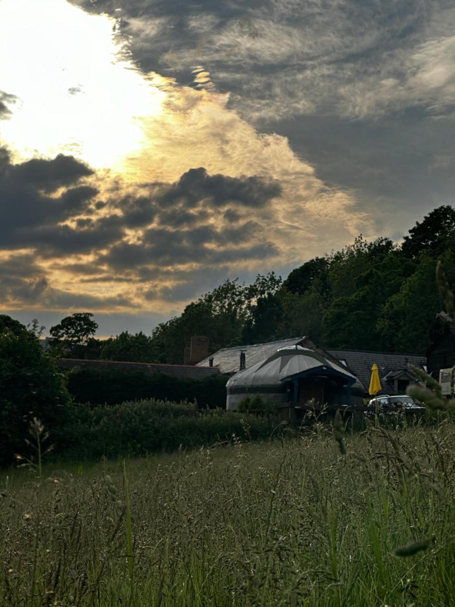 Sunbank Yurt Hotell Llangollen Eksteriør bilde