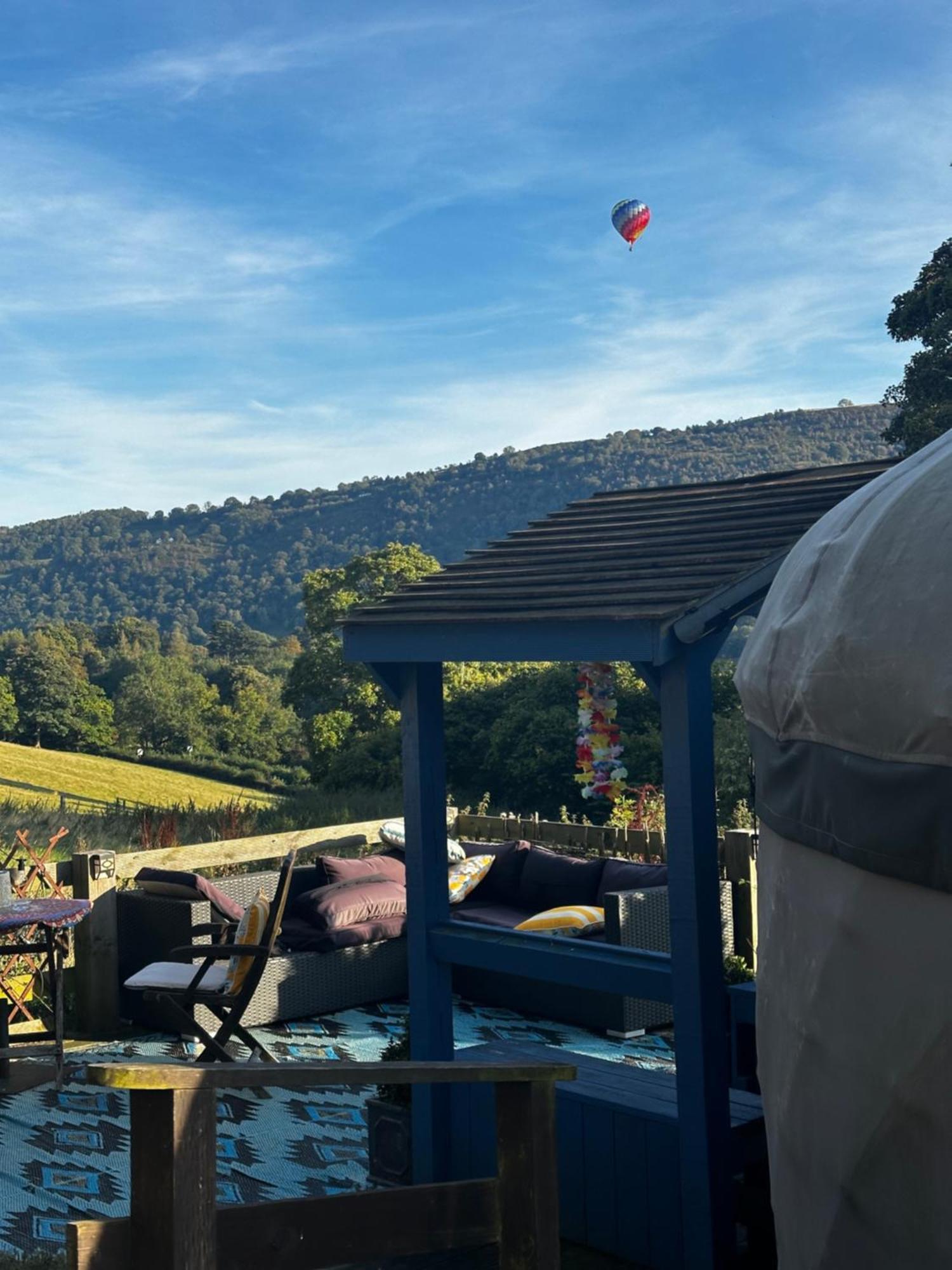 Sunbank Yurt Hotell Llangollen Eksteriør bilde