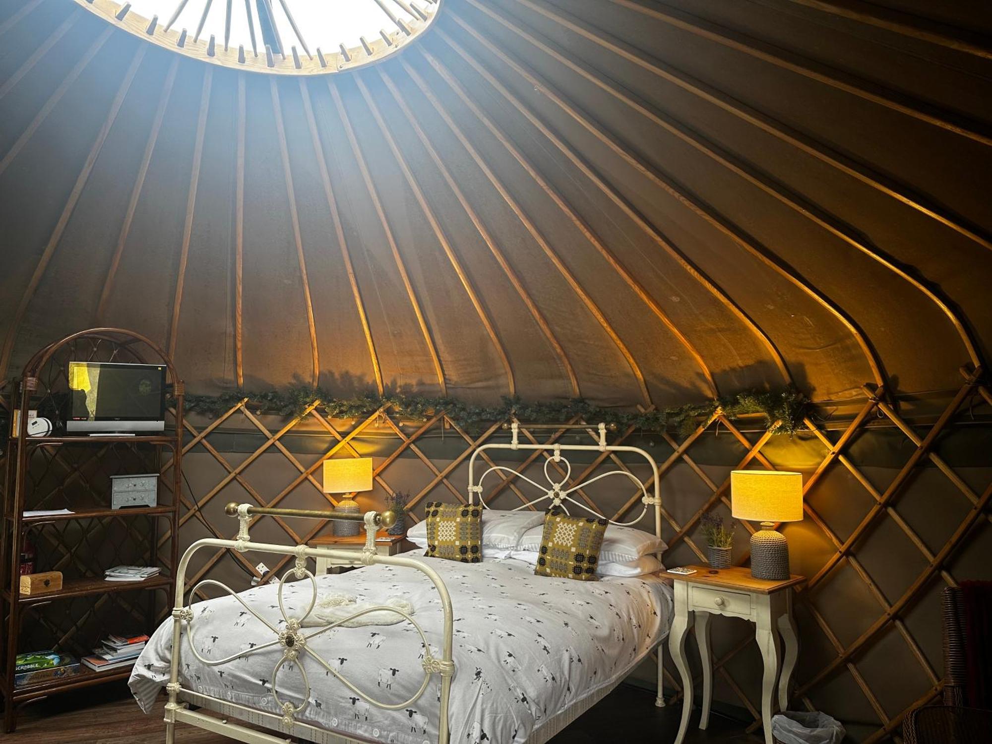 Sunbank Yurt Hotell Llangollen Eksteriør bilde