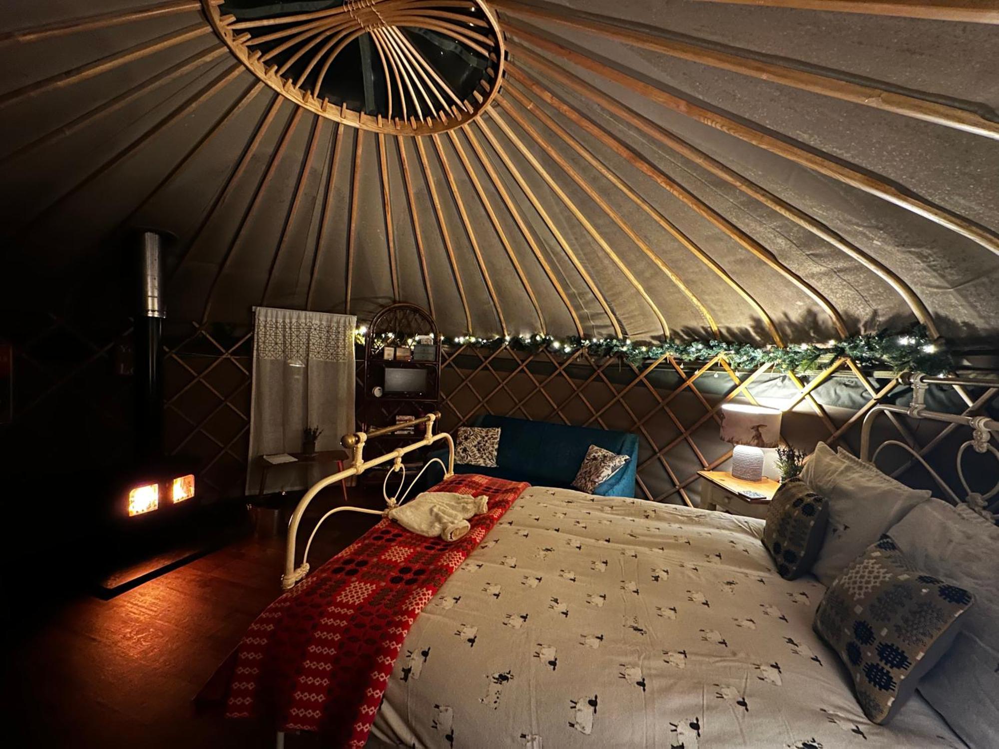Sunbank Yurt Hotell Llangollen Eksteriør bilde