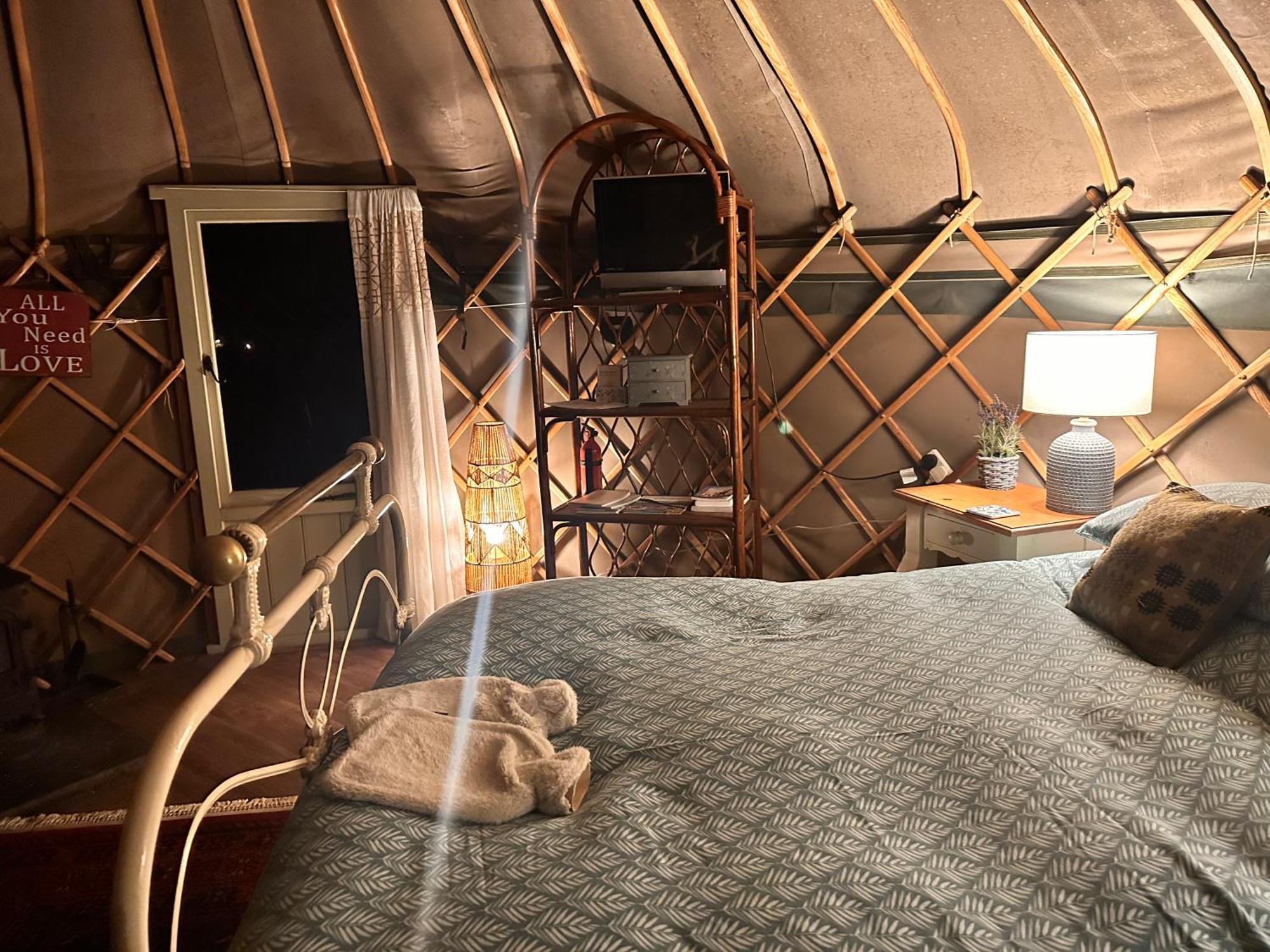 Sunbank Yurt Hotell Llangollen Eksteriør bilde